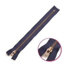 YKK Молния 0643475/10, 10 см, темно-синий/анти-никель