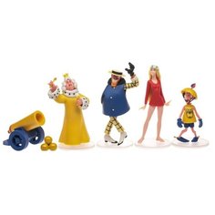 Фигурки PROSTO toys Бременские Музыканты Король, сыщик, принцесса, охранник 071402