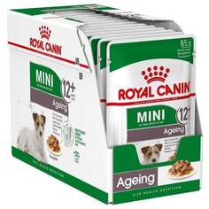 Влажный корм для пожилых собак Royal Canin для профилактики МКБ, для здоровья кожи и шерсти 12шт. х 85г (для мелких пород)