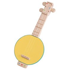 PlanToys банджо 6436 бежевый/желтый