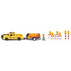 Игровой набор Siku Пикап RAM 1500 и прицепный компрессор 3505
