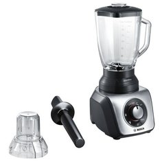 Стационарный блендер Bosch MMB 64G6M, нержавеющая сталь/черный