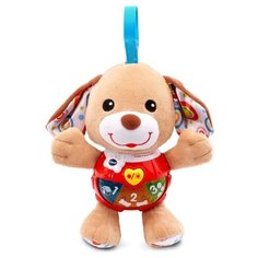 Развивающая игрушка VTech Поющий щенок коричневый/красный