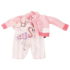 Gotz Комплект одежды "Фламинго" для куклы 30-33 см 3403022 розовый