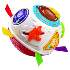 Развивающая игрушка VTech Вращающийся и обучающий мяч мультиколор