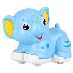 Развивающая игрушка Ути-Пути Покатушка погремушка Слоненок голубой