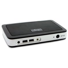 Нулевой клиент DELL Wyse 5030 (210-AEMT) Tiny-Desktop/Teradici Tera 2321/512 МБ/32 ГБ SSD/ОС не установлена черный/серебристый