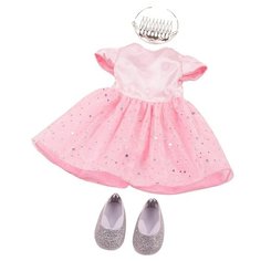 Gotz Платье с аксессуарами для кукол 46 - 50 см 3402677 розовый/серебристый