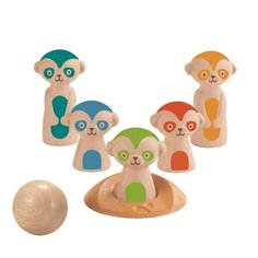 Набор для боулинга Plan Toys Сурикаты (5199)