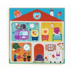 Рамка-вкладыш DJECO Найди правильное место (01519)