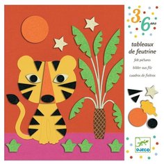 DJECO Набор для творчества Аппликация из войлока Природа (09864)