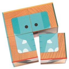 Кубики-пазлы DJECO Животные и формы