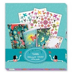 Канцелярский набор DJECO Lovely Paper - Виолетт (9831), 6 пр.