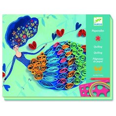 DJECO Набор для творчества Квиллинг Девушка (08622)