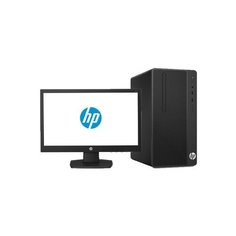 Настольный компьютер HP 290 G3 MT Bundle (9UF71ES) Intel Core i3-9100/4 ГБ/500 ГБ HDD/Intel UHD Graphics 630/Windows 10 Pro/монитор 23.8 дюйм. черный