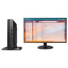 Настольный компьютер HP 260 G3 DM Bundle (5FY72ES) Tiny-Desktop/Intel Core i3-7130U/4 ГБ/256 ГБ SSD/Intel HD Graphics 620/DOS/монитор 23.8 дюйм. черный