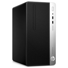 Настольный компьютер HP ProDesk 400 G6 MT Bundle (6CF47AV Bundle 2) Mini-Tower/Intel Core i3-8100/8 ГБ/256 ГБ SSD/Intel UHD Graphics 630/Windows 10 Pro/монитор 21.5 дюйм. черный/серебристый