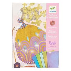 DJECO Набор для аппликации из фольги Милашка (09513)