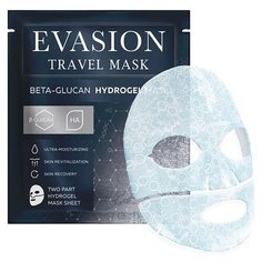 маска Evasion Travel Mask Beta-Glucan Hydrogel mask гидрогелевая матрица для лица, 30 г