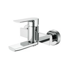 Смеситель для ванны с подключением душа KAISER Linear 59022 однорычажный хром