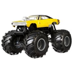 Монстр-трак Hot Wheels Dodge Charger R/T (FYJ83/GBV30) 1:24 19 см желтый