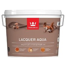 Лак Tikkurila Lacquer Aqua матовый полиакриловый бесцветный 9 л