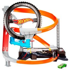 Трек Hot Wheels Hyper-Boost Tire Shop GJL16