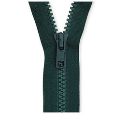 YKK Молния 4335956/75, 75 см, темно-зеленый/темно-зеленый