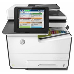 МФУ HP PageWide Enterprise 586z белый/черный
