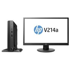 Настольный компьютер HP 260 G3 (4YV73EA) Slim-Desktop/Intel Core i3-7130U/4 ГБ/500 ГБ HDD/Intel HD Graphics 620/Windows 10 Pro/монитор 20.7 дюйм. черный