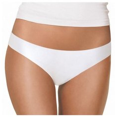 Laete Трусы стринги средней посадки бесшовные, размер L(48), белый