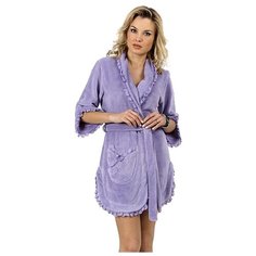 Халат Lelio размер S сиреневый