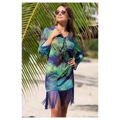 Пляжная туника MIA-AMORE размер XL синий