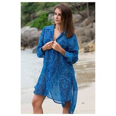 Пляжная рубашка MIA-AMORE Riviera 8257 размер XL синий