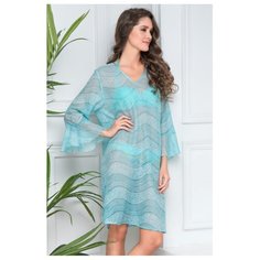 Пляжная туника MIA-AMORE Luciana 8404 размер XS голубой