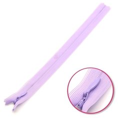 YKK Молния 0004715/60, 60 см, пастельно-сиреневый/пастельно-сиреневый