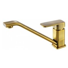 Смеситель для кухни (мойки) KAISER Sonat 34033-3 Bronze однорычажный светлая бронза