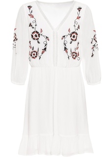 Платье-туника с вышивкой Bonprix