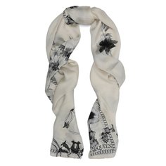 Шелковая шаль Alexander McQueen