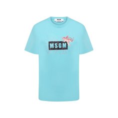 Хлопковая футболка MSGM