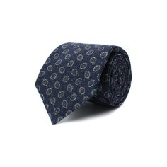 Галстук из шерсти и шелка Kiton