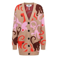 Хлопковый кардиган MSGM