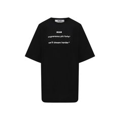 Хлопковая футболка MSGM