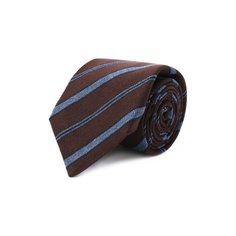 Галстук из шерсти и шелка Kiton