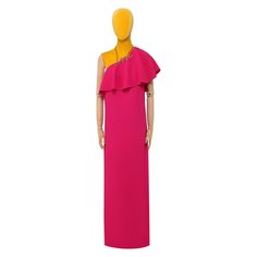 Платье из вискозы Lanvin