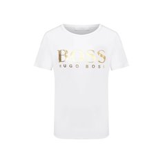 Хлопковая футболка BOSS
