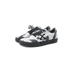 Текстильные кеды Vulcanized Off-White