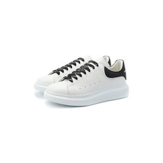 Кожаные кеды Alexander McQueen