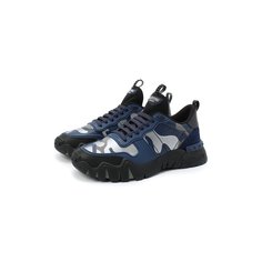 Комбинированные кроссовки Valentino Garavani Rockrunner Plus Valentino