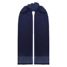 Шарф из шерсти и шелка Kiton